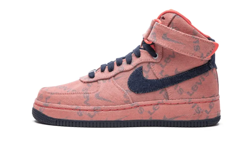 Nike Lifestyle Air Force 1 High 'Levi's Denim'